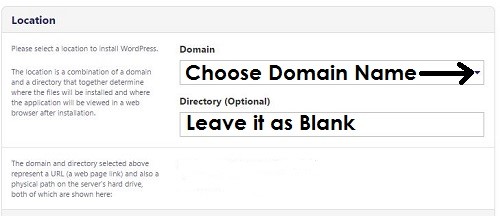 Choose Domain Name