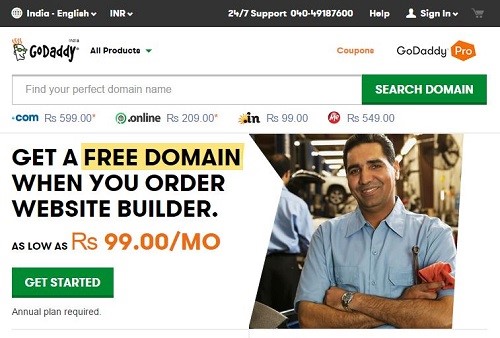 serach for new domain