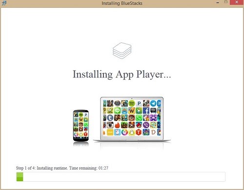 Installing BlueStacks for WIndows 10