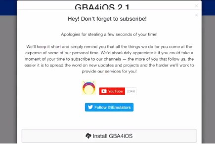 GBA4iOS iOS 11 IPA Install