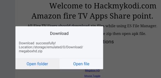 MegaBox HD on Amazon FireStick-7